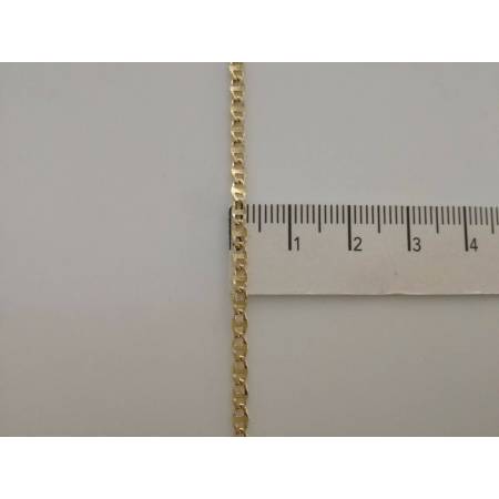 COLLANA In ORO GIALLO Uomo Donna Unisex 18 Karati 750% CATENA Girocollo Collier - 3