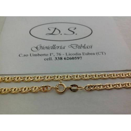 BELLISSIMA COLLANA IN ORO GIALLO(oro 18kt titolo 750%) Made in Italy - 2