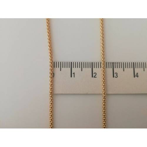 COLLANA In ORO GIALLO Unisex Oro 18 KT 750% Made In Italy - 3