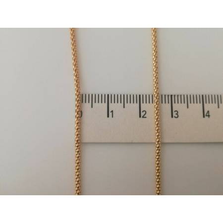 COLLANA In ORO GIALLO Unisex Oro 18 KT 750% Made In Italy - 3