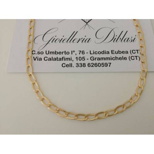Collana in oro giallo 18kt 750% Made in Italy - 1