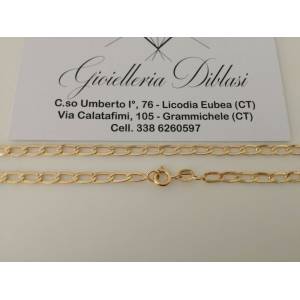 Collana in oro giallo 18kt 750% Made in Italy - 1 2