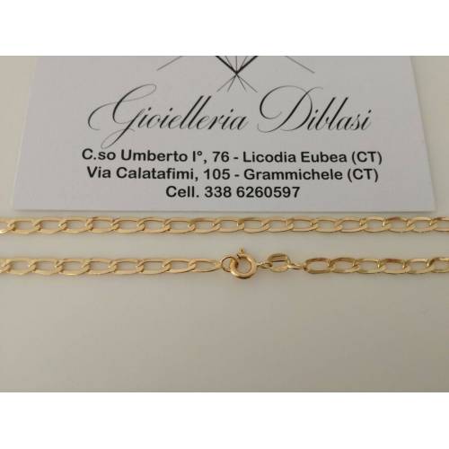 Collana in oro giallo 18kt 750% Made in Italy - 2