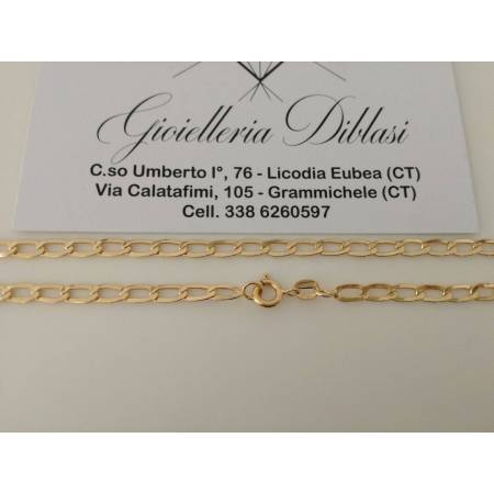 Collana in oro giallo 18kt 750% Made in Italy - 2