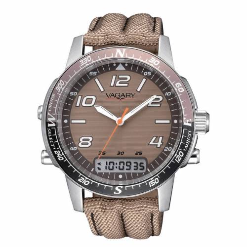 Orologio Uomo Dual Time Vagary by Citizen IP3-017-90 - 1
