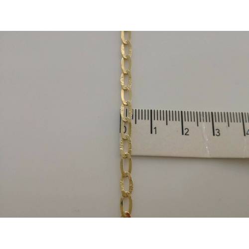 COLLANA In ORO GIALLO Unisex Oro 18 KT 750% Made In Italy - 3