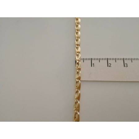 COLLANA In ORO GIALLO 18 Karati 750% Uomo Donna Unisex COLLIER Catena Girocollo - 3