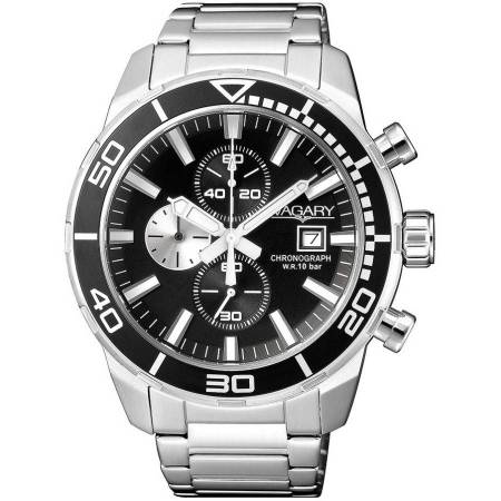 orologio cronografo uomo Vagary By Citizen Aqua 39 IA9-616-51 - 1