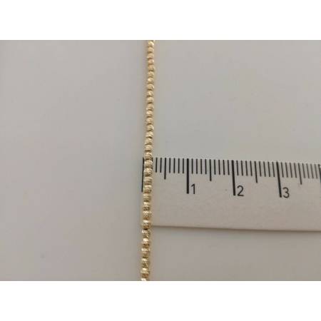 COLLANA IN ORO GIALLO Uomo Donna Unisex Oro 18 KARATI 750% Made in Italy - 3