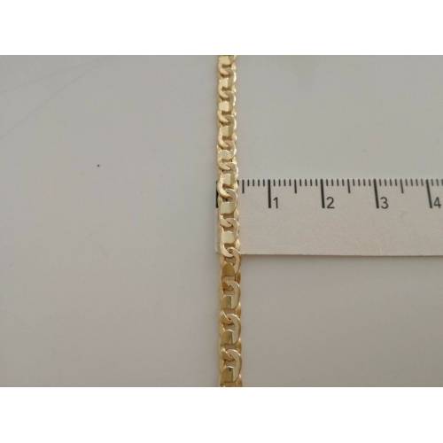 COLLANA IN ORO GIALLO Uomo Donna Unisex 18 KARATI 750% COLLIER Catena Girocollo - 3