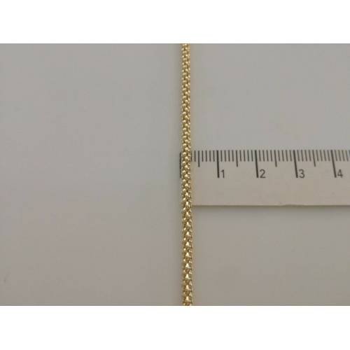 COLLANA In ORO GIALLO Unisex Oro 18 KT 750% Made In Italy - 3