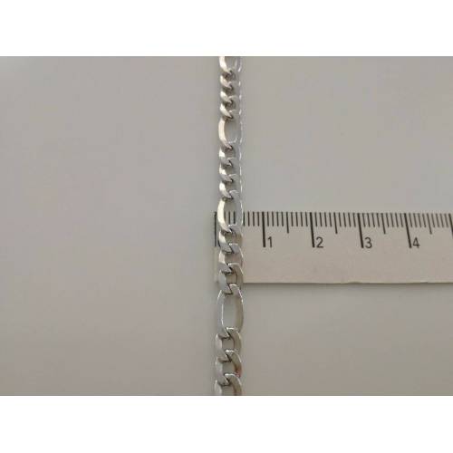 COLLANA COLLIER In ORO BIANCO Uomo Donna Unisex Oro 18 Karati 750% - 3