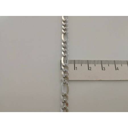 COLLANA COLLIER In ORO BIANCO Uomo Donna Unisex Oro 18 Karati 750% - 3