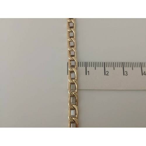 COLLANA In ORO Bicolore GIALLO E ORO BIANCO Unisex Oro 18 KT 750% Made In Italy - 3