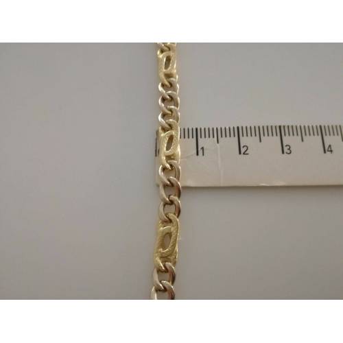 COLLIER COLLANA ORO 18 Karati 750% CATENA Uomo Donna ORO Giallo e Bianco Unisex - 3