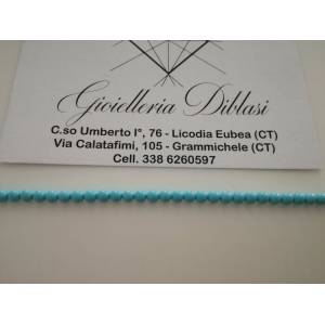 BRACCIALE Oro Donna 18 Karati 750% Turchese e ORO GIALLO Made in italy - 1 2