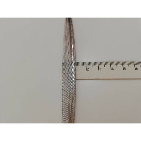 Bracciale in oro bianco 18kt 750% Made in Italy - 3