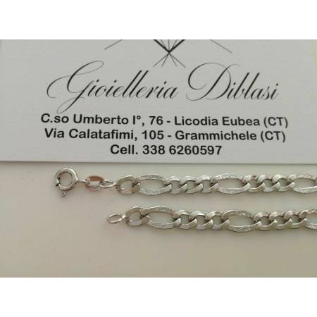 BRACCIALE Uomo Donna UNISEX ORO BIANCO oro 18 karati 750% made in Italy - 2