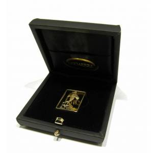 LINGOTTO DELLA FORTUNA 15 GRAMMI ORO 18 KT 750% UNOAERRE GOLD BULLION 18 CARATS - 1 2