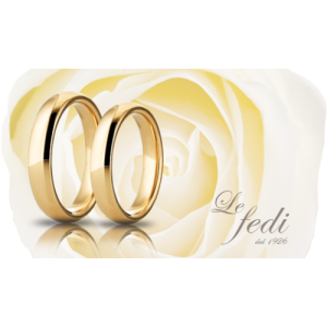 FEDE NUZIALE UNOAERRE 5 GRAMMI ORO Giallo 18 KARATI 750% CLASSICA MATRIMONIO - 1