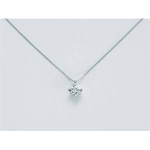 COLLANA MILUNA PUNTO LUCE In Oro Bianco 18 KT 750%/1000 E DIAMANTE CLD5065-014G7 - 1