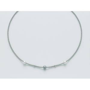 COLLANA DI PERLE MILUNA COLLEZIONE MISS ITALIA IN ARGENTO 925% PCL5801 - 1