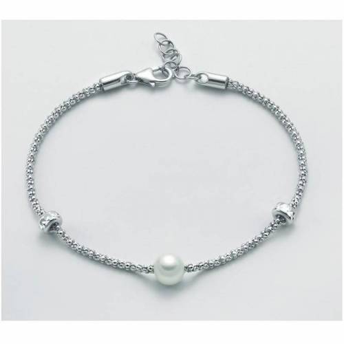 BRACCIALE DI PERLE MILUNA COLLEZIONE MISS ITALIA IN ARGENTO 925% PBR2987 - 1