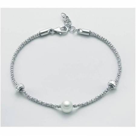 BRACCIALE DI PERLE MILUNA COLLEZIONE MISS ITALIA IN ARGENTO 925% PBR2987 - 1