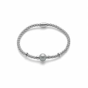 BRACCIALE DI PERLE MILUNA COLLEZIONE MISS ITALIA IN ARGENTO 925% PBR2993-M - 1