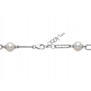 COLLANA DI PERLE MILUNA COLLEZIONE MISS ITALIA IN ARGENTO 925% PCL6066 - 1 2