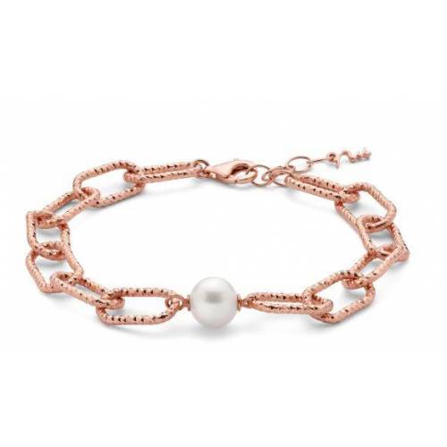 BRACCIALE DI PERLE MILUNA COLLEZIONE MISS ITALIA IN ARGENTO ROSATO 925% PBR3203R - 1
