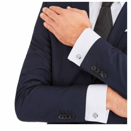 MONTBLANC GEMELLI Polsini 114770 Uomo URBAN SPIRIT Gioielli In Acciaio Pregiato - 3