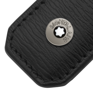 MONTBLANC PORTACHIAVI 114703 Rettangolare In ACCIAIO E PELLE NERO 4810 WESTSIDE KEY - 1 2
