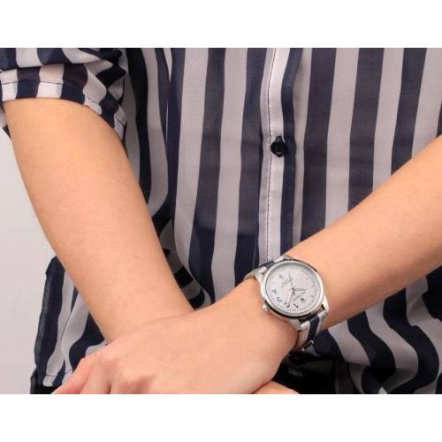 OROLOGIO MASERATI Donna Polso ROYALE Acciaio Nylon DATARIO Grey Blue R8851137503 - 2