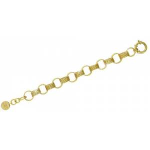 UNOAERRE BRACCIALE DONNA IN OTTONE DORATO PLACCATO IN ORO - 1