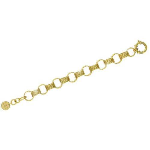 UNOAERRE BRACCIALE DONNA IN OTTONE DORATO PLACCATO IN ORO - 1