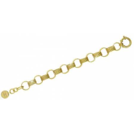 UNOAERRE BRACCIALE DONNA IN OTTONE DORATO PLACCATO IN ORO - 1