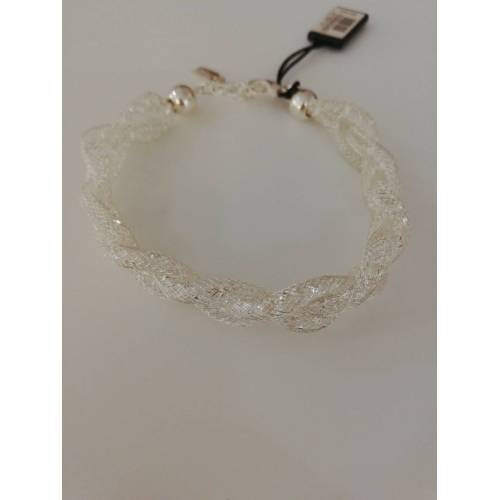 Bracciale Donna UNOAERRE in Ottone ARGENTATO placcato in oro 24 kt regolabile - 1