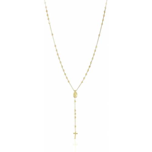 Rosario collana Unoaerre dorato in argento 925% - 1