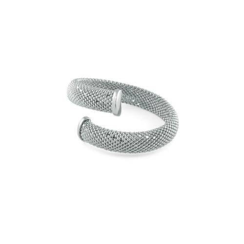 UNOAERRE BRACCIALE RIGIDO FIRMATO DONNA OTTONE ARGENTATO - 1
