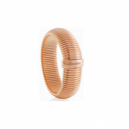 BRACCIALE UNOAERRE RIGIDO Donna Ottone ROSATO Placcato In ORO Rosa  - 2