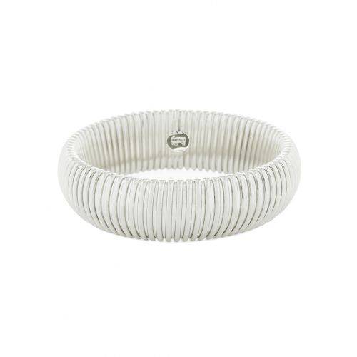 BRACCIALE UNOAERRE RIGIDO Donna Ottone ARGENTATO Placcato In ORO - 1