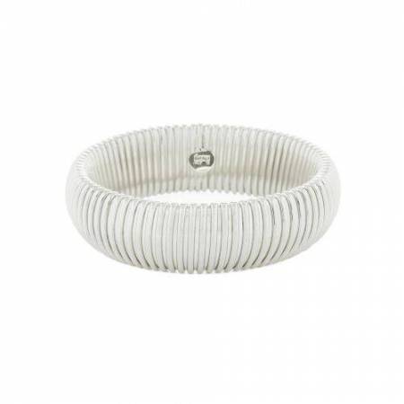 BRACCIALE UNOAERRE RIGIDO Donna Ottone ARGENTATO Placcato In ORO - 1