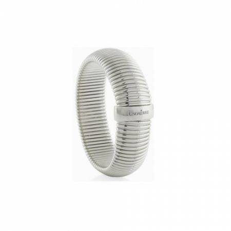 BRACCIALE UNOAERRE RIGIDO Donna Ottone ARGENTATO Placcato In ORO - 2