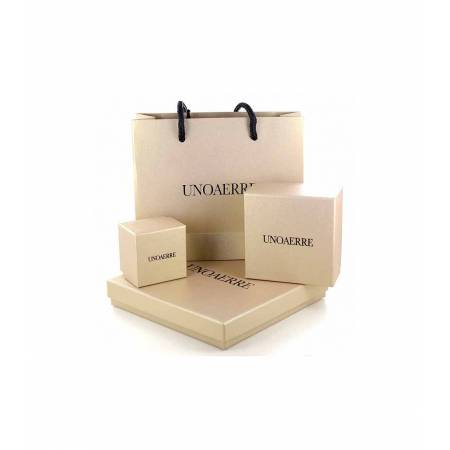 BRACCIALE UNOAERRE Donna Catena GRUMETTA BRONZO Rosato Placcato Oro Rosa 24 KT - 4