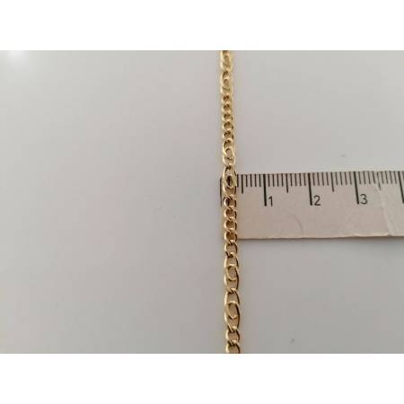 BRACCIALE Uomo Donna Unisex ORO GIALLO 18 Karati 750%/1000 Maglia CATENA Italia - 3