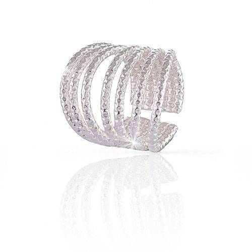 Anello donna UNOAERRE in bronzo argentato placcato in oro 24 kt - 1