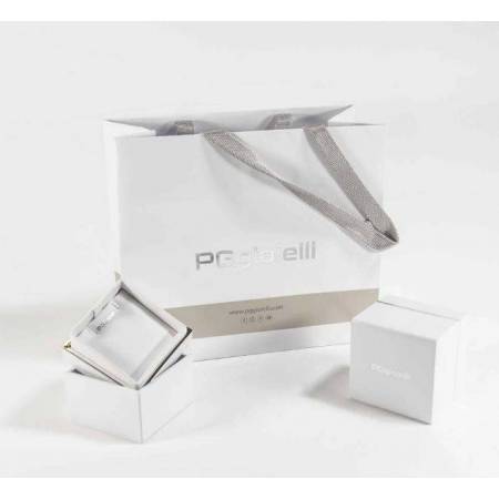 ANELLO SOLITARIO PG GIOIELLI VALENTINO DIAMANTE TAGLIO BRILLANTE G VS ORO BIANCO 18 KARATI - 3