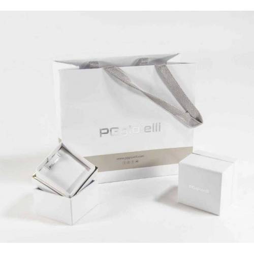 ANELLO SOLITARIO VALENTINO DIAMANTE TAGLIO BRILLANTE G VS ORO BIANCO 18 KARATI - 3