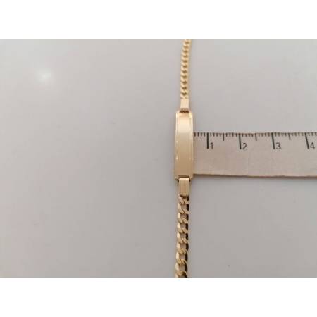 BRACCIALE Uomo Donna Unisex In ORO GIALLO 18 Karati 750% Con Targhetta Piastrina - 4